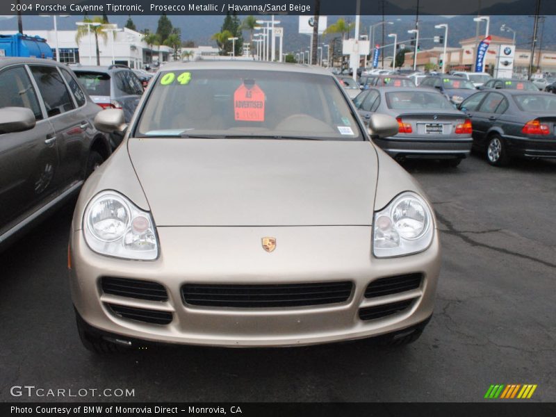 Prosecco Metallic / Havanna/Sand Beige 2004 Porsche Cayenne Tiptronic