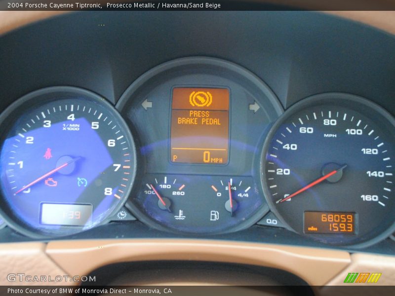 Prosecco Metallic / Havanna/Sand Beige 2004 Porsche Cayenne Tiptronic