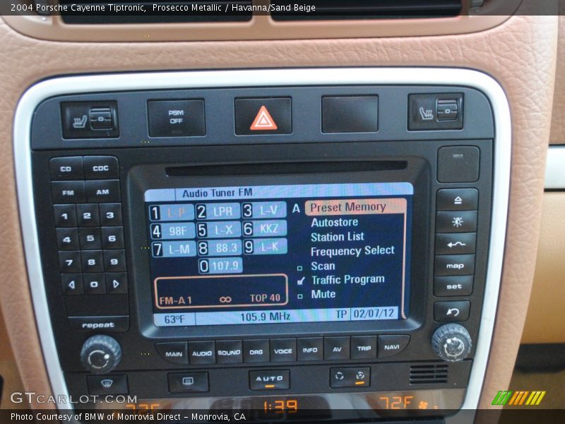 Prosecco Metallic / Havanna/Sand Beige 2004 Porsche Cayenne Tiptronic