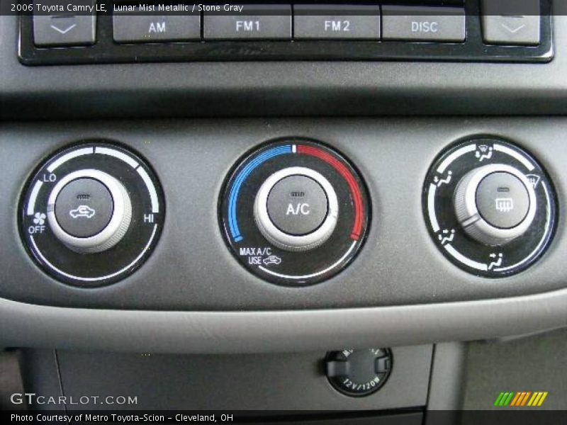 Lunar Mist Metallic / Stone Gray 2006 Toyota Camry LE