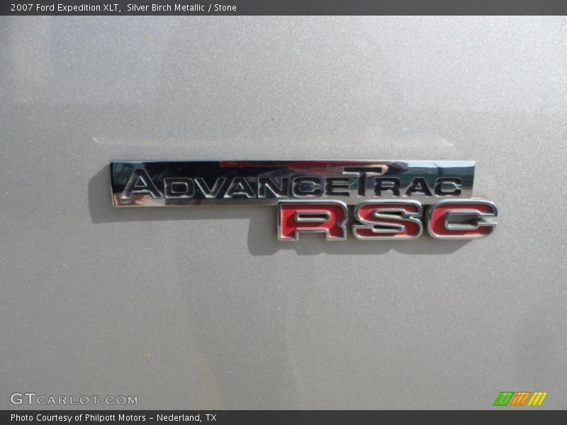 Silver Birch Metallic / Stone 2007 Ford Expedition XLT