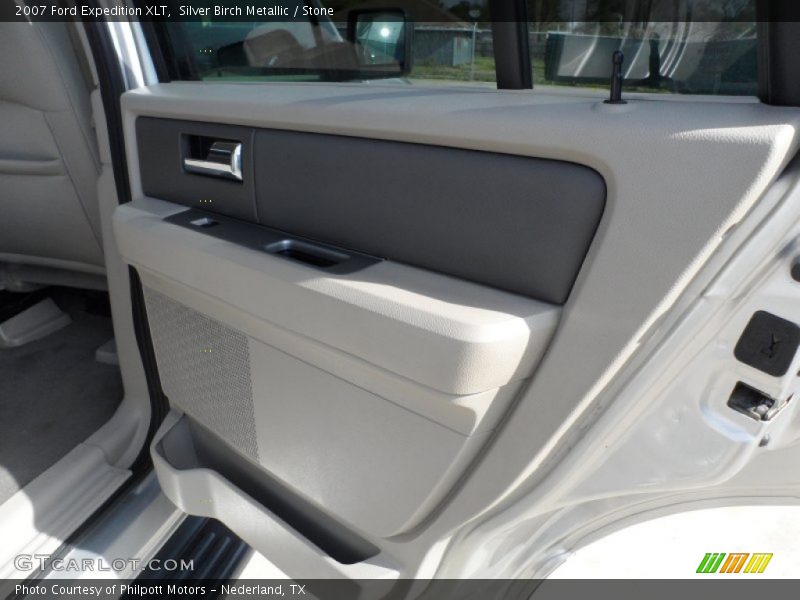 Silver Birch Metallic / Stone 2007 Ford Expedition XLT