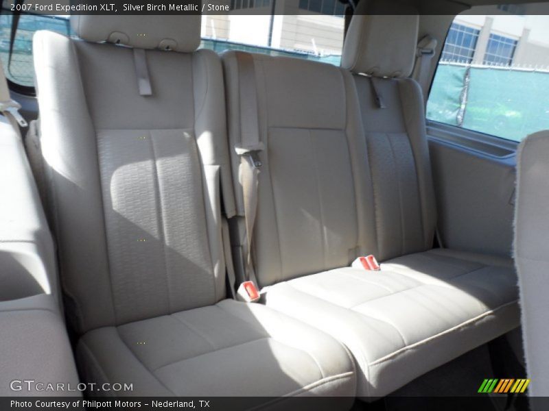 Silver Birch Metallic / Stone 2007 Ford Expedition XLT