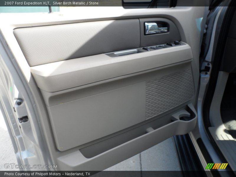 Silver Birch Metallic / Stone 2007 Ford Expedition XLT