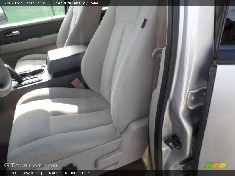 Silver Birch Metallic / Stone 2007 Ford Expedition XLT