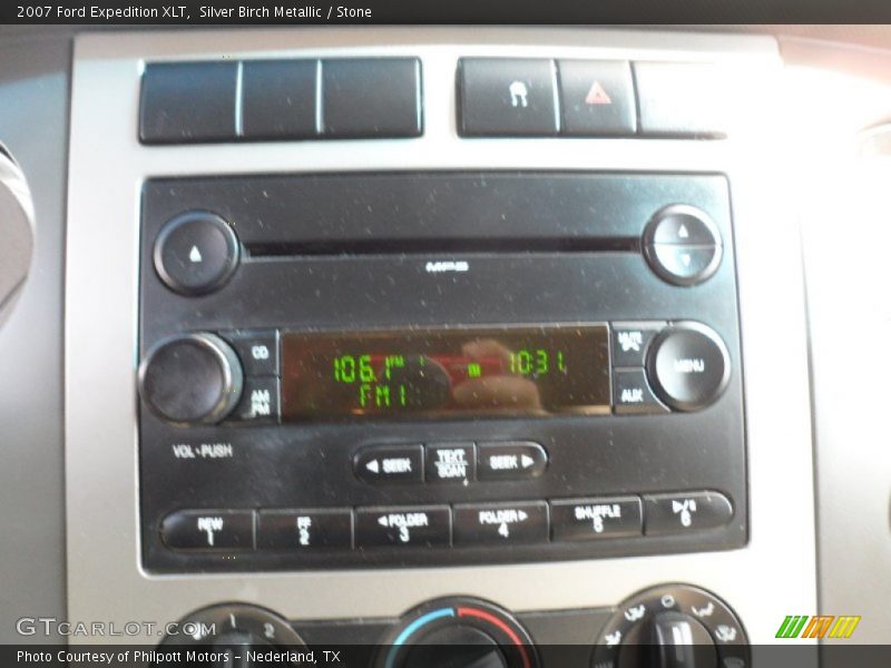 Silver Birch Metallic / Stone 2007 Ford Expedition XLT