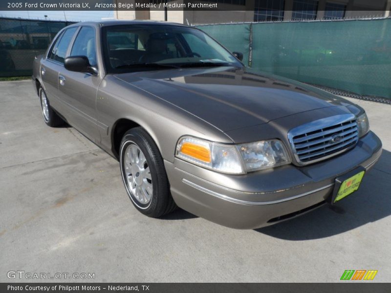 Arizona Beige Metallic / Medium Parchment 2005 Ford Crown Victoria LX