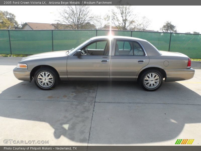 Arizona Beige Metallic / Medium Parchment 2005 Ford Crown Victoria LX
