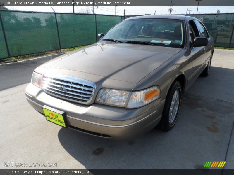 Arizona Beige Metallic / Medium Parchment 2005 Ford Crown Victoria LX