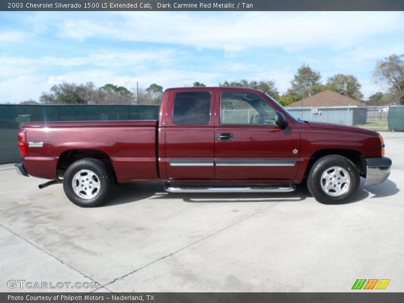  2003 Silverado 1500 LS Extended Cab Dark Carmine Red Metallic