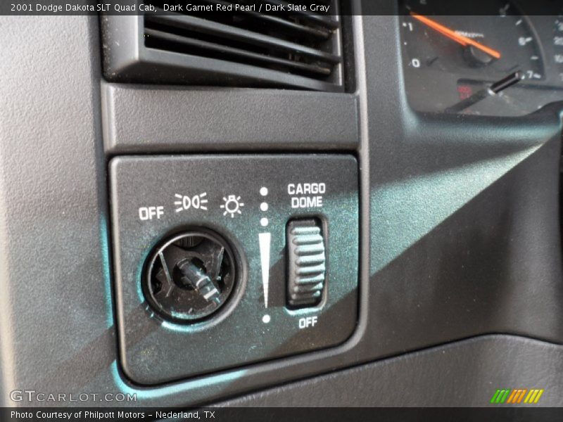 Dark Garnet Red Pearl / Dark Slate Gray 2001 Dodge Dakota SLT Quad Cab