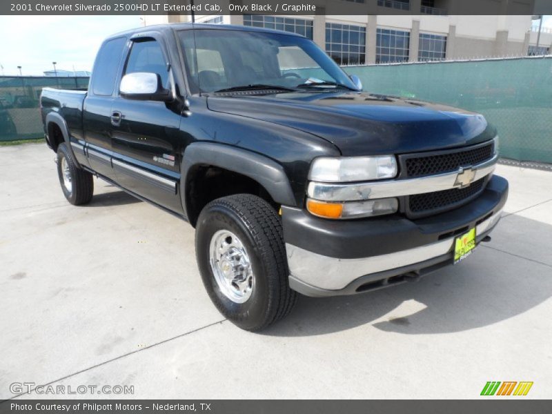 Onyx Black / Graphite 2001 Chevrolet Silverado 2500HD LT Extended Cab