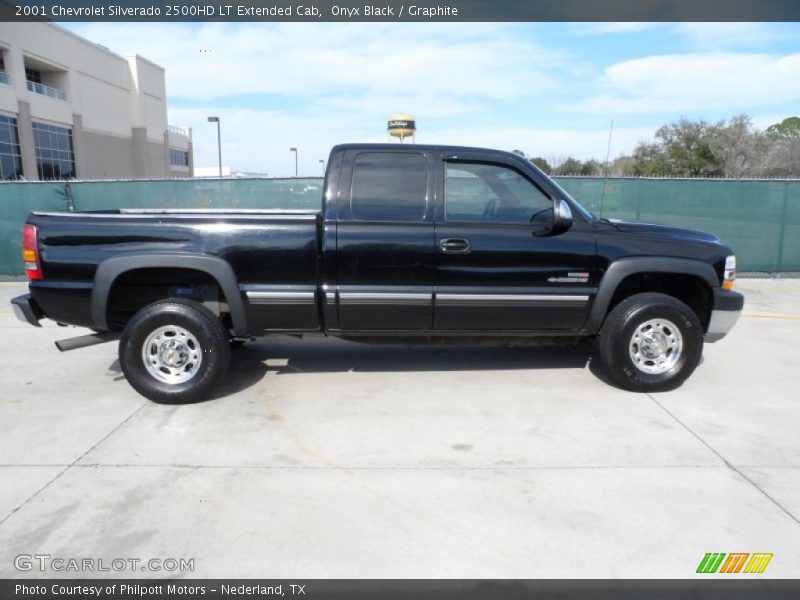 Onyx Black / Graphite 2001 Chevrolet Silverado 2500HD LT Extended Cab