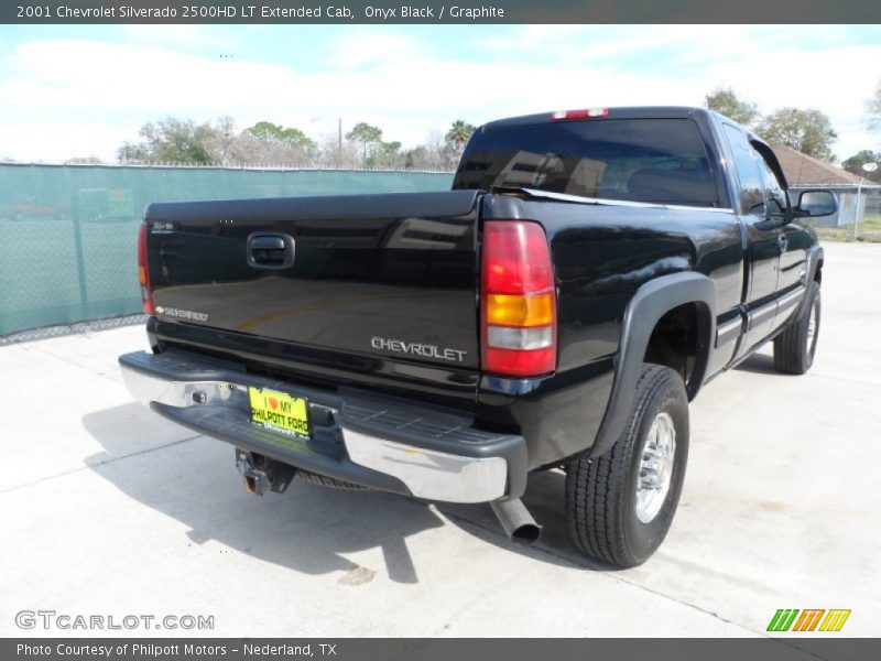 Onyx Black / Graphite 2001 Chevrolet Silverado 2500HD LT Extended Cab
