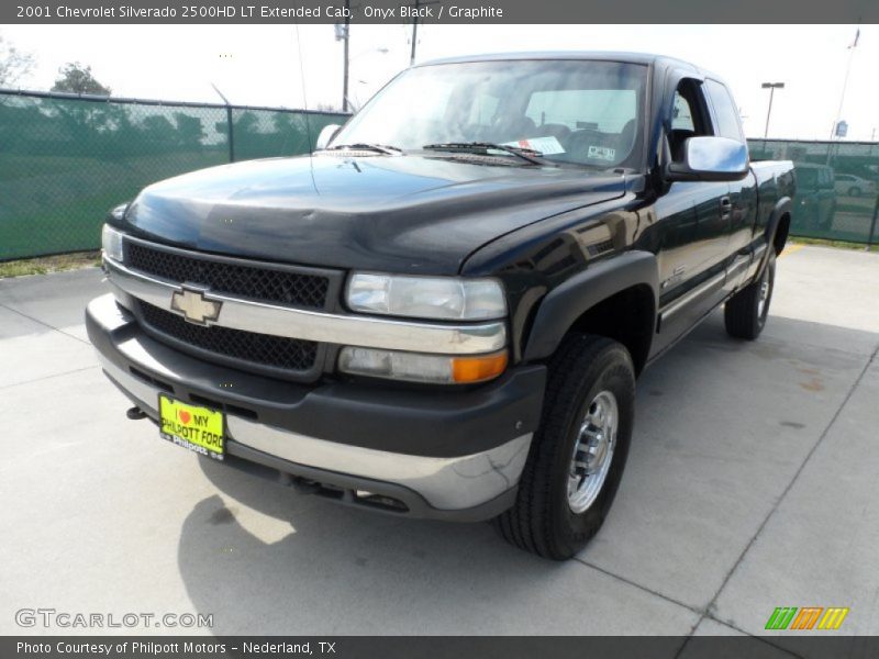 Onyx Black / Graphite 2001 Chevrolet Silverado 2500HD LT Extended Cab