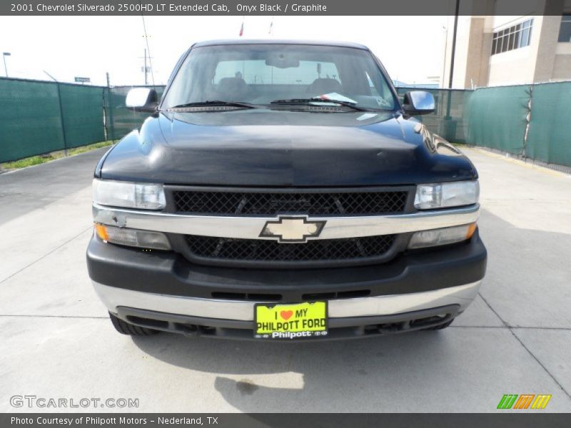 Onyx Black / Graphite 2001 Chevrolet Silverado 2500HD LT Extended Cab