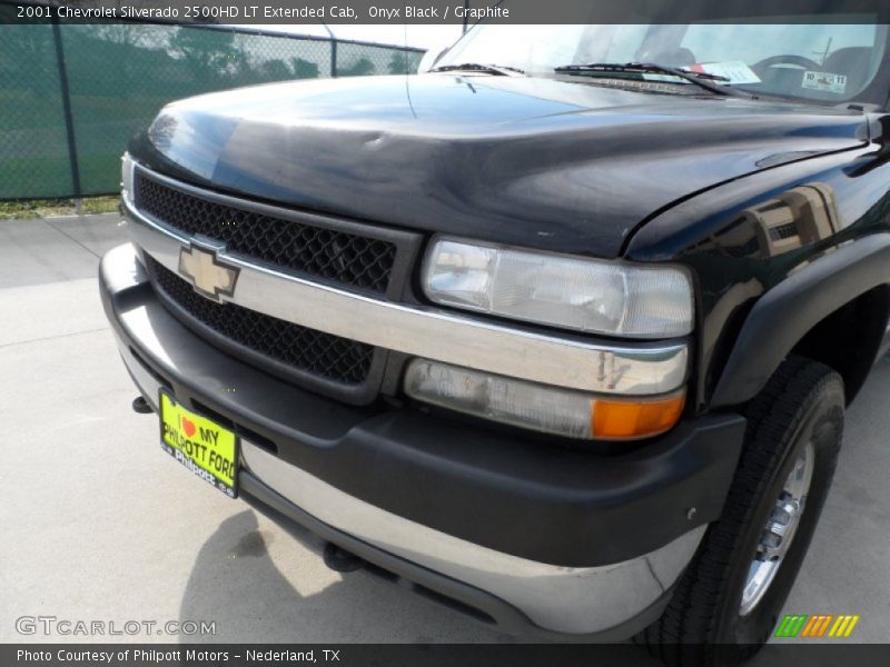 Onyx Black / Graphite 2001 Chevrolet Silverado 2500HD LT Extended Cab