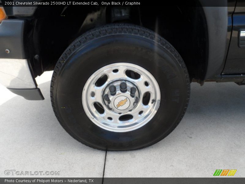 Onyx Black / Graphite 2001 Chevrolet Silverado 2500HD LT Extended Cab