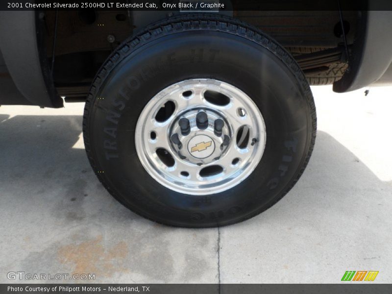Onyx Black / Graphite 2001 Chevrolet Silverado 2500HD LT Extended Cab