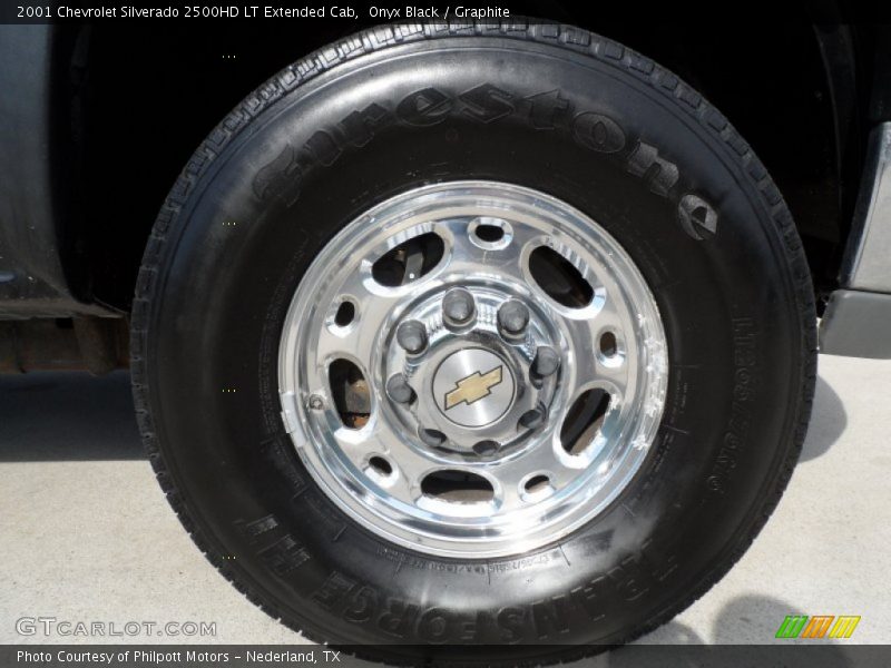 Onyx Black / Graphite 2001 Chevrolet Silverado 2500HD LT Extended Cab