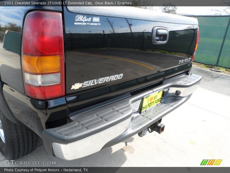 Onyx Black / Graphite 2001 Chevrolet Silverado 2500HD LT Extended Cab