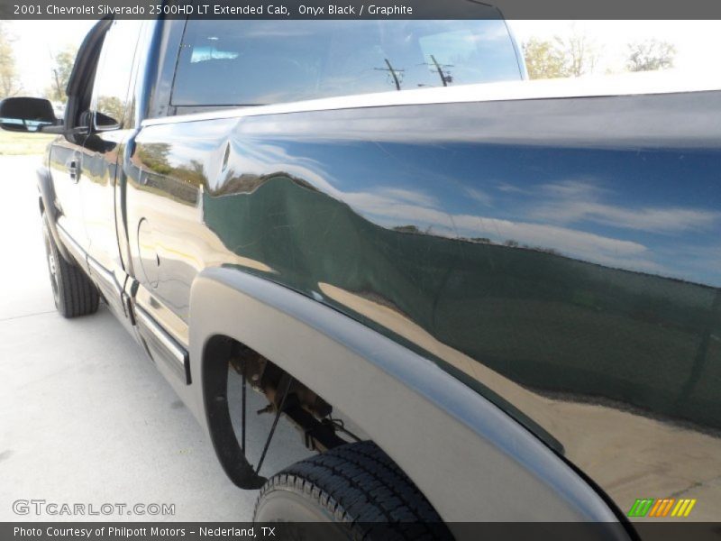 Onyx Black / Graphite 2001 Chevrolet Silverado 2500HD LT Extended Cab