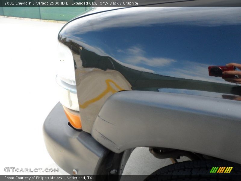 Onyx Black / Graphite 2001 Chevrolet Silverado 2500HD LT Extended Cab