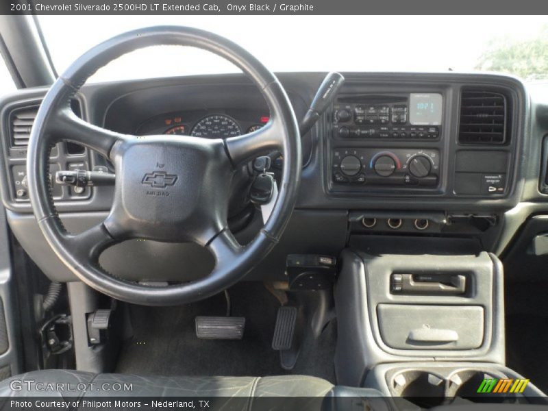 Onyx Black / Graphite 2001 Chevrolet Silverado 2500HD LT Extended Cab
