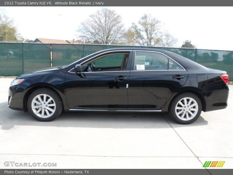  2012 Camry XLE V6 Attitude Black Metallic