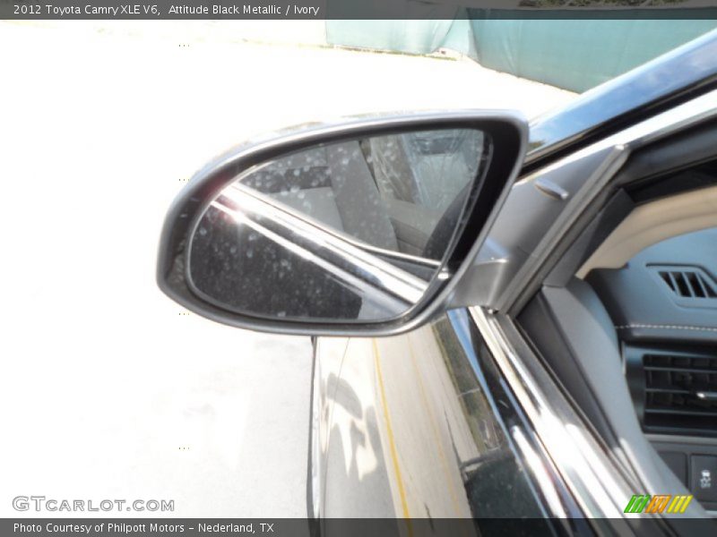 Attitude Black Metallic / Ivory 2012 Toyota Camry XLE V6