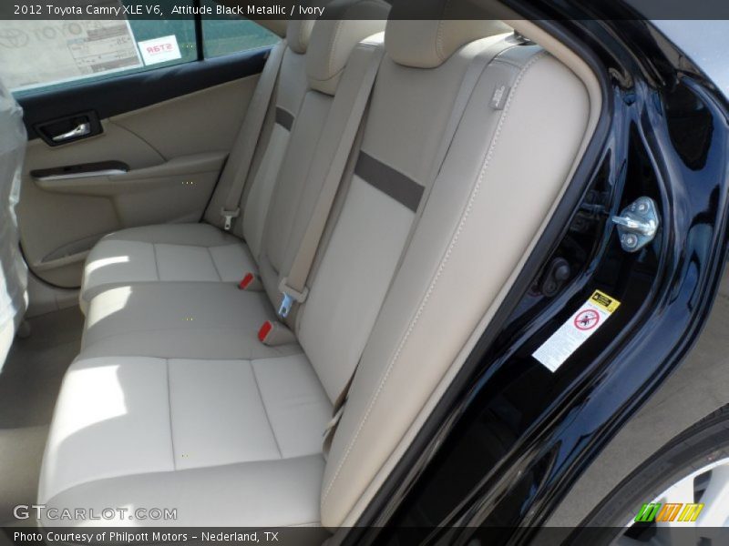  2012 Camry XLE V6 Ivory Interior