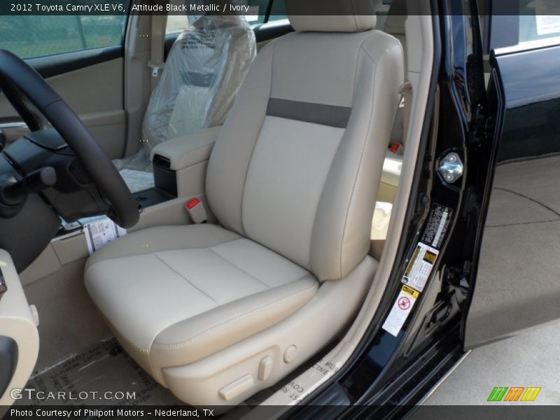  2012 Camry XLE V6 Ivory Interior