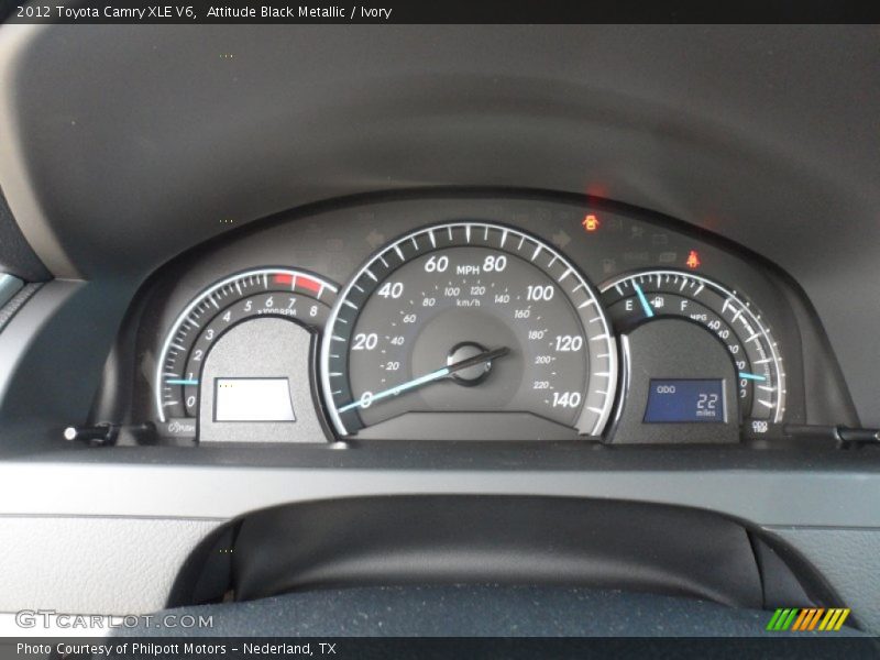  2012 Camry XLE V6 XLE V6 Gauges