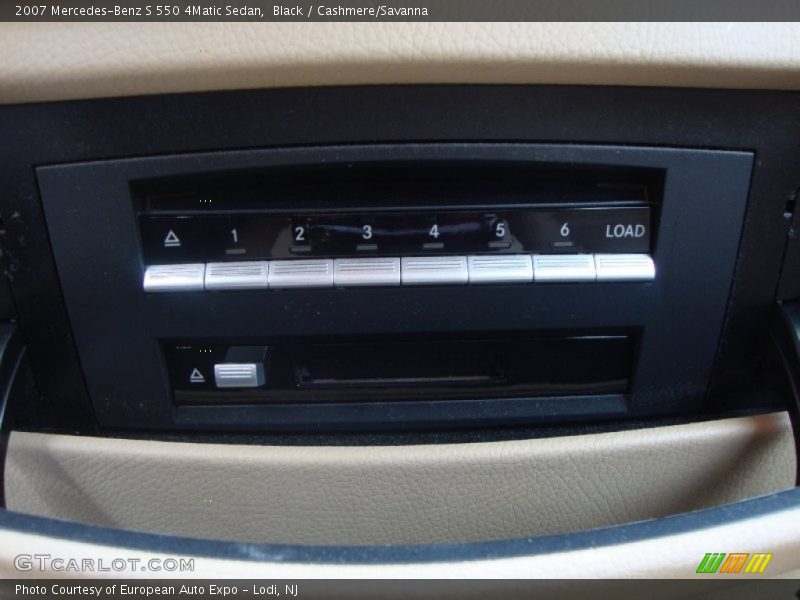 Black / Cashmere/Savanna 2007 Mercedes-Benz S 550 4Matic Sedan