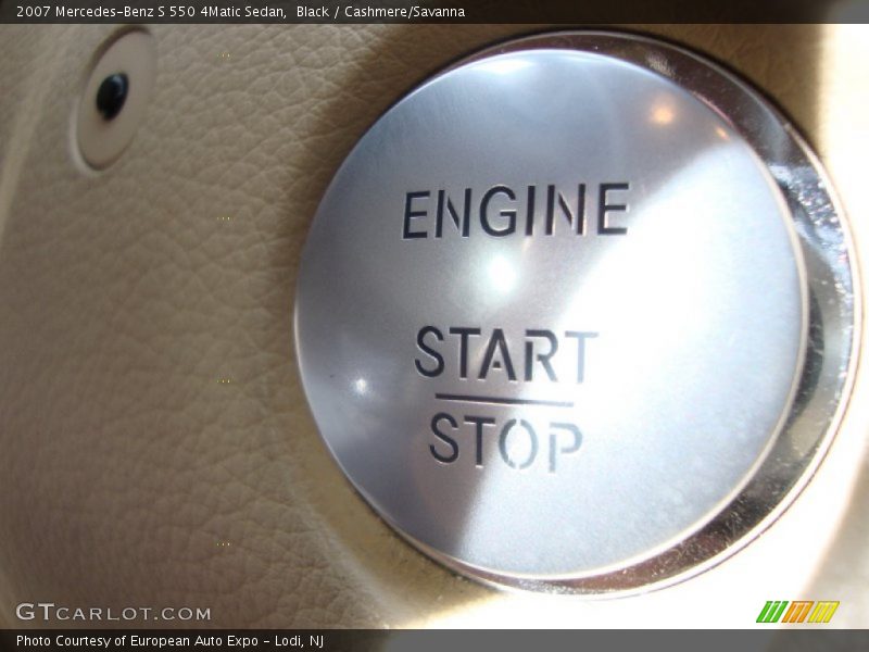 Black / Cashmere/Savanna 2007 Mercedes-Benz S 550 4Matic Sedan