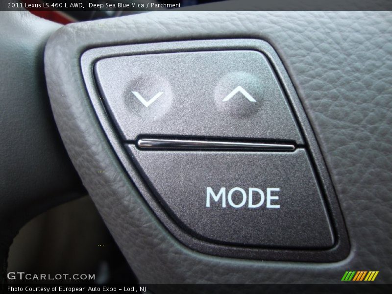 Deep Sea Blue Mica / Parchment 2011 Lexus LS 460 L AWD