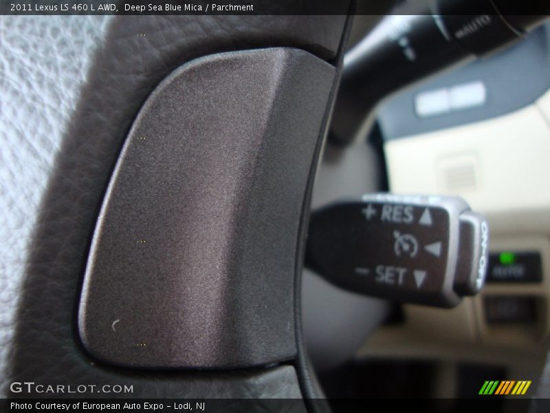 Deep Sea Blue Mica / Parchment 2011 Lexus LS 460 L AWD