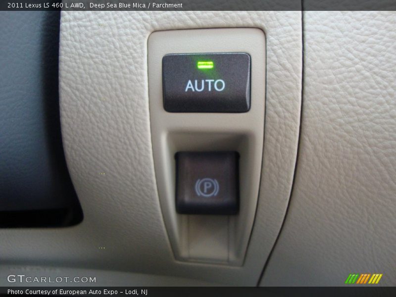 Deep Sea Blue Mica / Parchment 2011 Lexus LS 460 L AWD