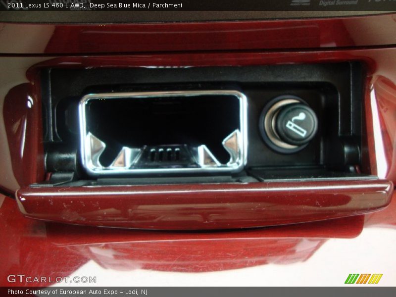 Deep Sea Blue Mica / Parchment 2011 Lexus LS 460 L AWD