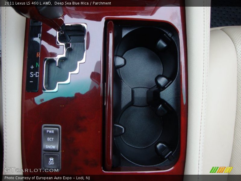 Deep Sea Blue Mica / Parchment 2011 Lexus LS 460 L AWD