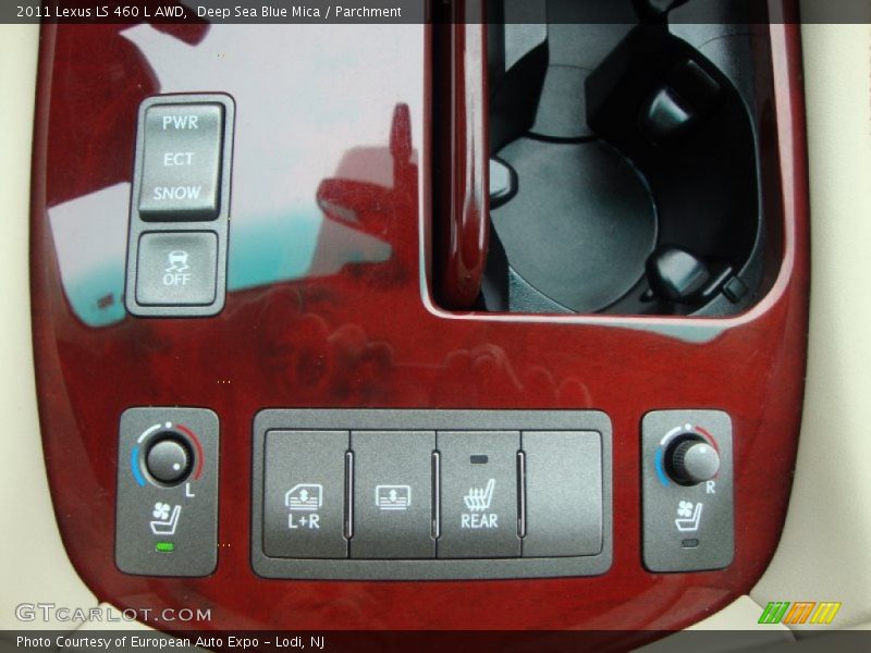 Deep Sea Blue Mica / Parchment 2011 Lexus LS 460 L AWD