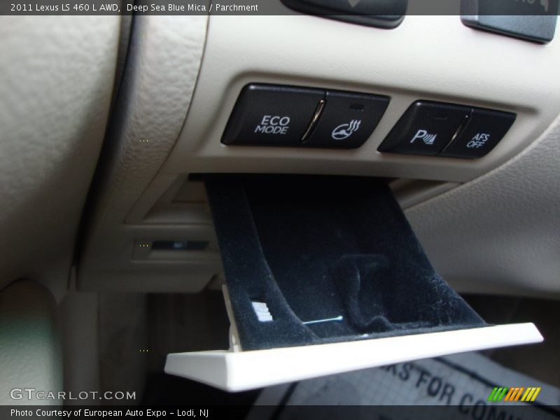 Deep Sea Blue Mica / Parchment 2011 Lexus LS 460 L AWD