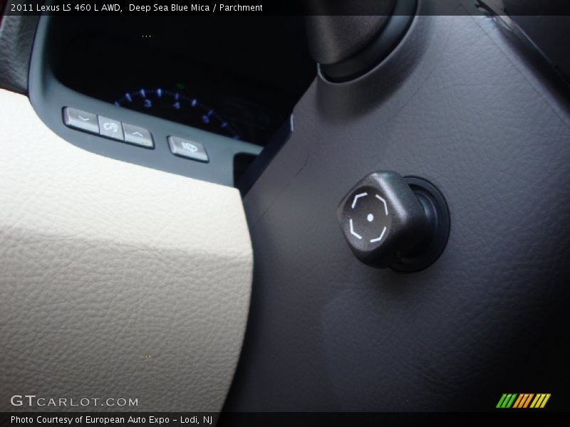 Deep Sea Blue Mica / Parchment 2011 Lexus LS 460 L AWD