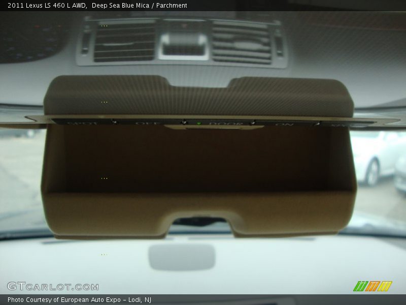 Deep Sea Blue Mica / Parchment 2011 Lexus LS 460 L AWD
