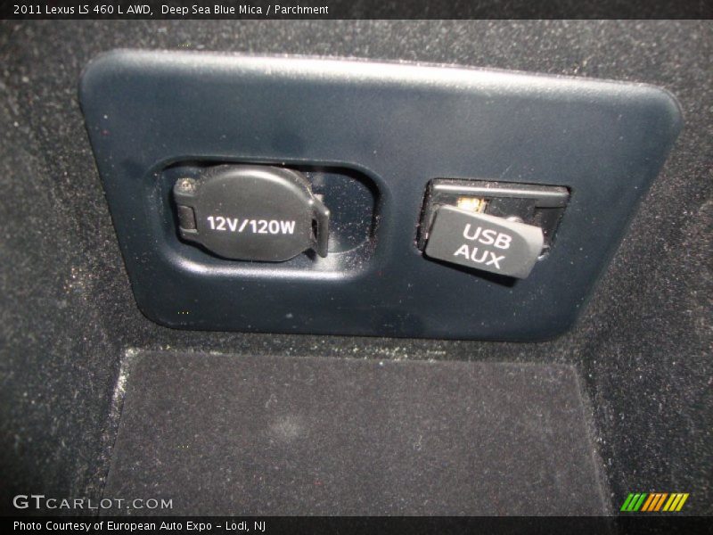 Deep Sea Blue Mica / Parchment 2011 Lexus LS 460 L AWD