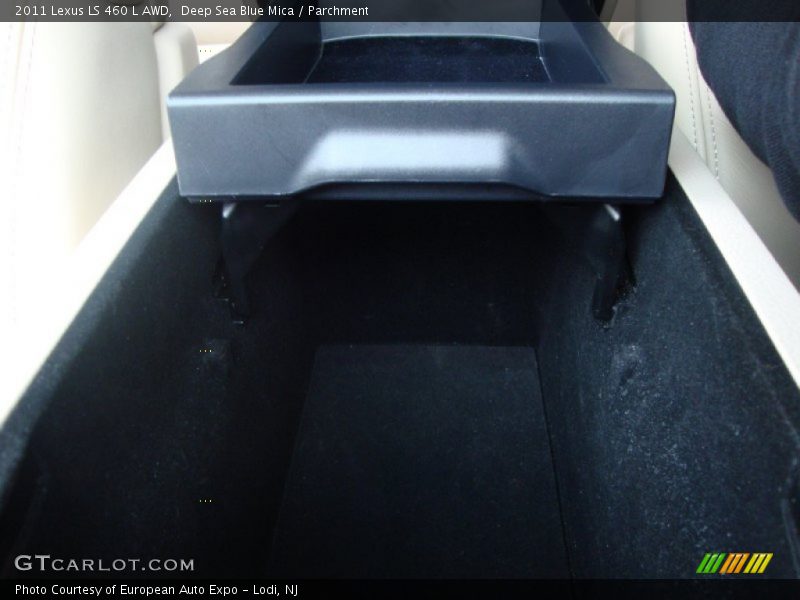 Deep Sea Blue Mica / Parchment 2011 Lexus LS 460 L AWD