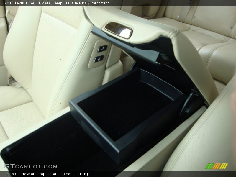 Deep Sea Blue Mica / Parchment 2011 Lexus LS 460 L AWD