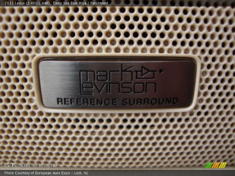 Deep Sea Blue Mica / Parchment 2011 Lexus LS 460 L AWD