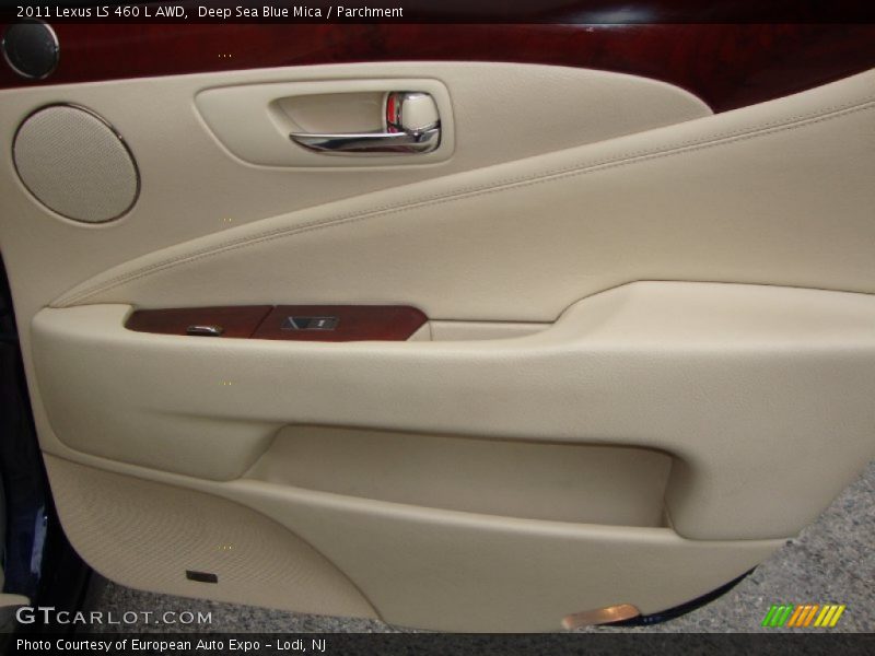 Deep Sea Blue Mica / Parchment 2011 Lexus LS 460 L AWD