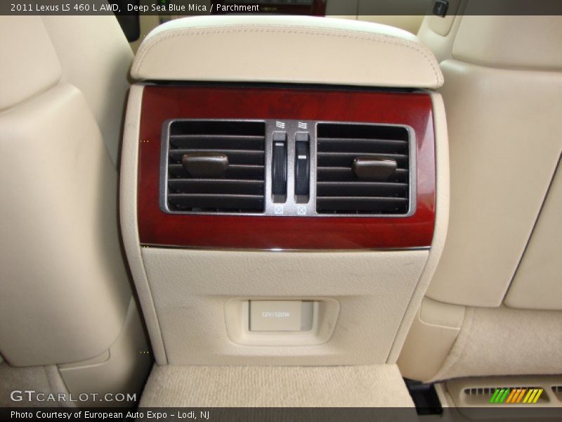 Deep Sea Blue Mica / Parchment 2011 Lexus LS 460 L AWD